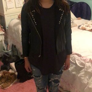 Motor jacket for girls